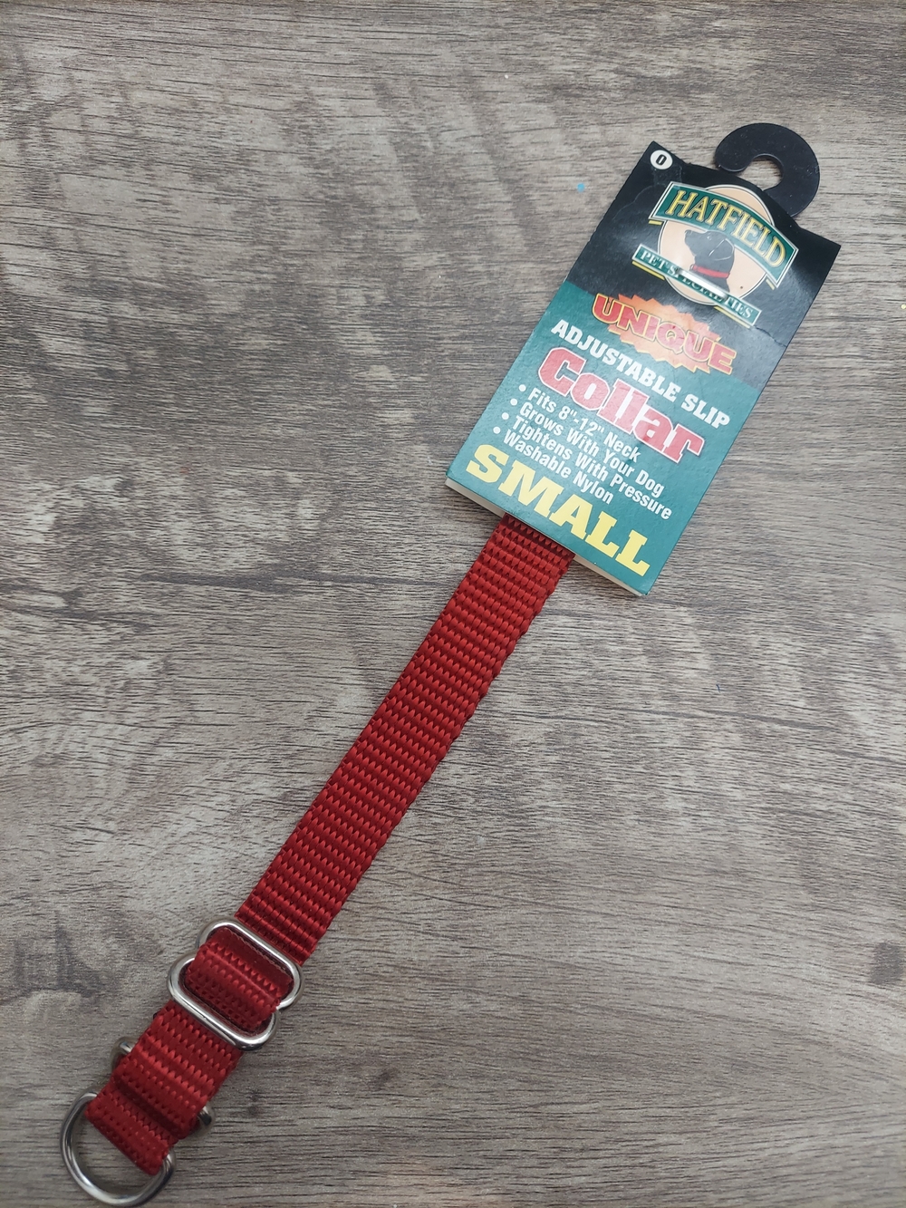 Hatfield Pet Specialties Slip Collar Small Red Nylon Adjustable Dog Training